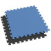 Мат-пазл  Hop-Sport HS-A010PM-6 EVA 1cm 6 частей black-blue - фото №7